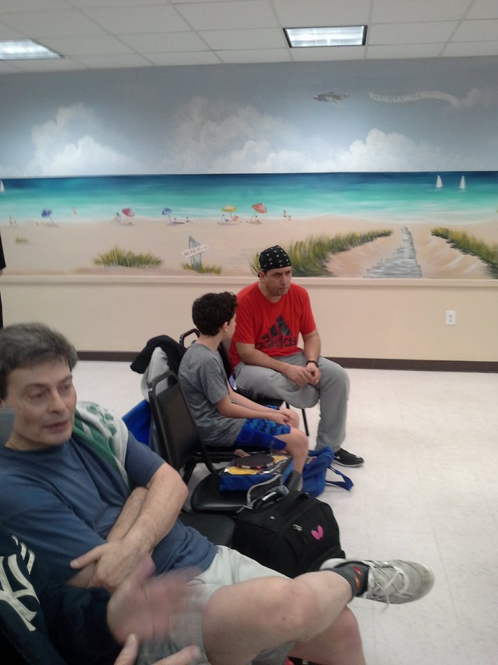 Mauricio and junior player